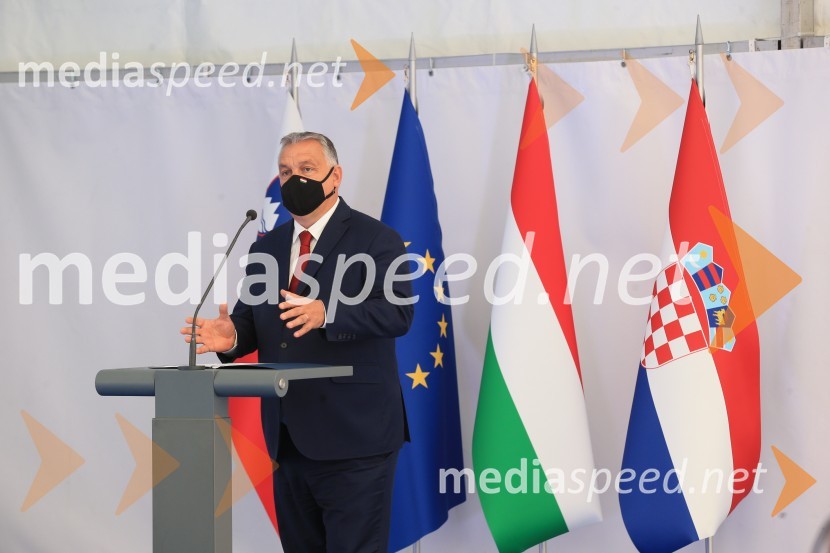  Viktor Orbán, predsednik madžarske vladeOdprtje začetka izgradnje daljnovoda Cirkovce - Pince