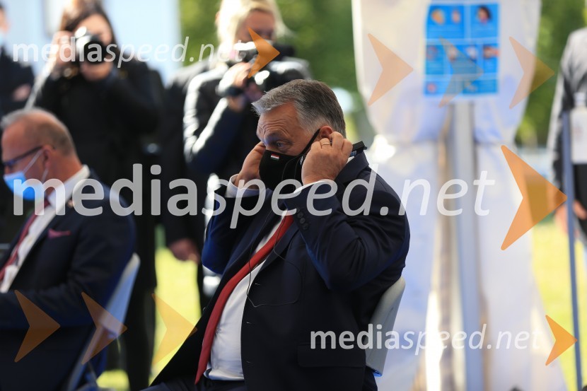  Viktor Orbán, predsednik madžarske vladeOdprtje začetka izgradnje daljnovoda Cirkovce - Pince