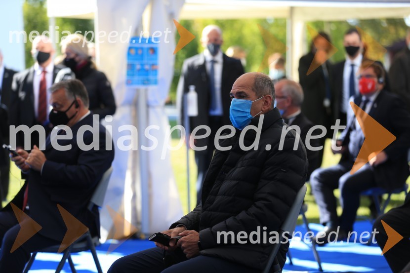  Janez Janša, predsednik vlade RSOdprtje začetka izgradnje daljnovoda Cirkovce - Pince