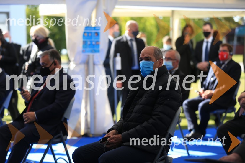  Janez Janša, predsednik vlade RSOdprtje začetka izgradnje daljnovoda Cirkovce - Pince
