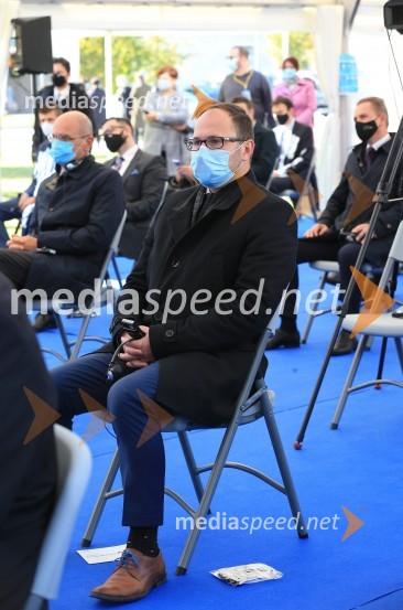  Matej Tašner Vatovec, poslanec Združene leviceOdprtje začetka izgradnje daljnovoda Cirkovce - Pince