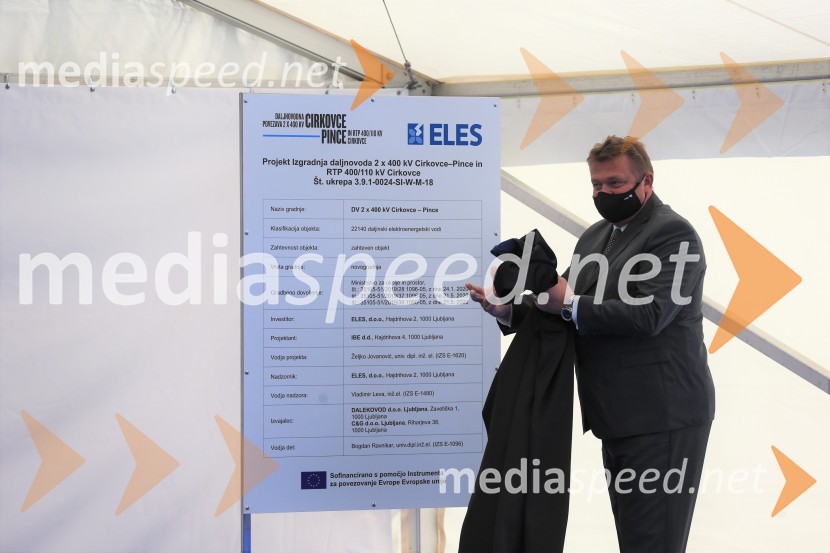  Aleksander Mervar, Eles d.o.o.Odprtje začetka izgradnje daljnovoda Cirkovce - Pince