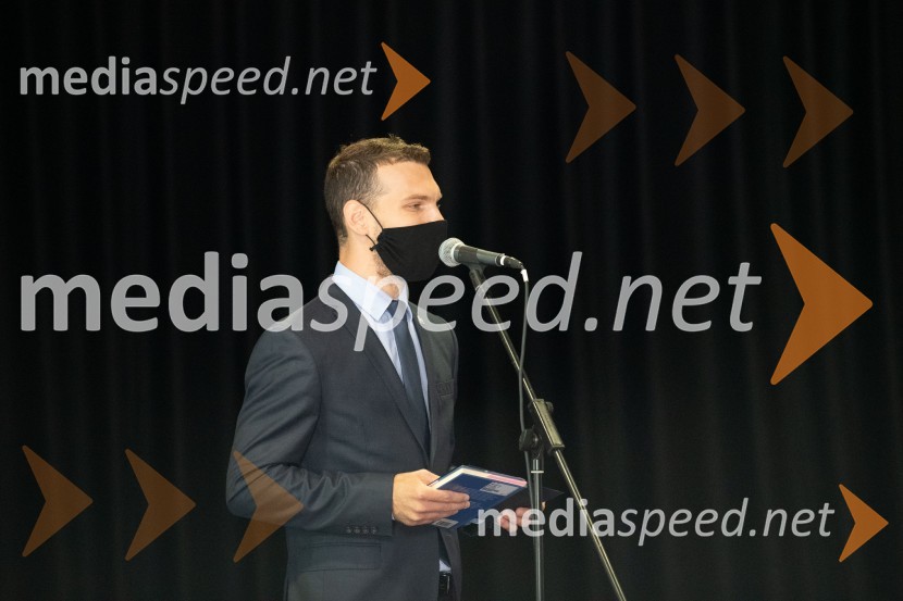  Aleš Ugovšek, GZSIzstrelitev prvih slovenskih satelitov, obeležitev v Noordung centru