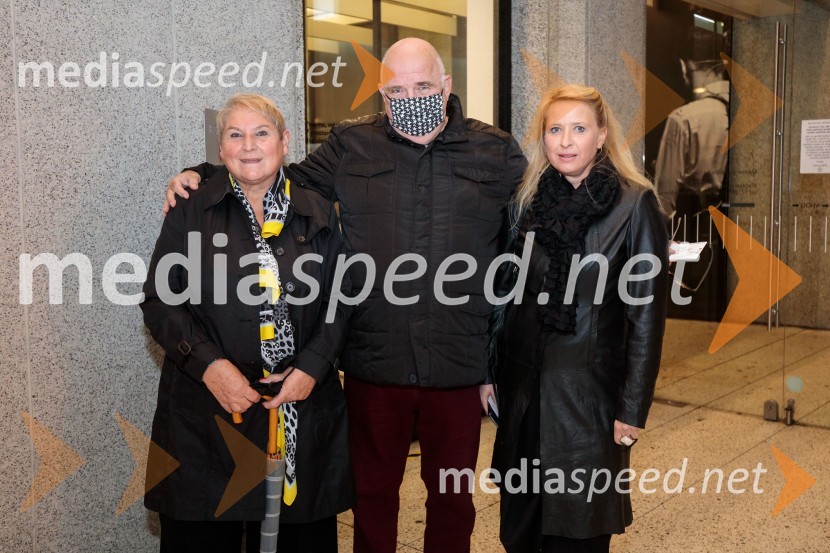  Branka Gombač;  Peter Gombač;  Tatjana Doma, dramaturginja SLG CeljeTa obraz, premiera drame