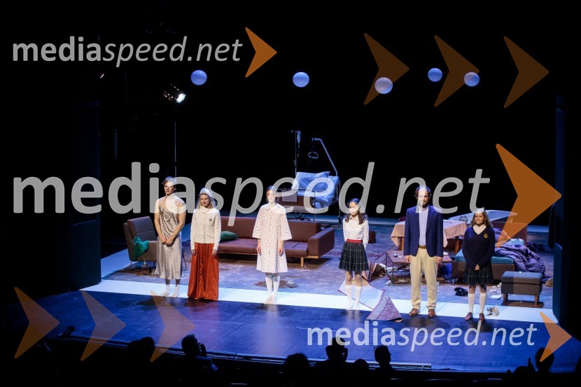  Matej Zemljič, igralec;  Tjaša  Železnik, igralka;  Lucija Harum, igralka;  Lara Wolf Završnik, igralka;  Gregor Gruden, igralec;  Ana Pavlin, igralkaTa obraz, premiera drame