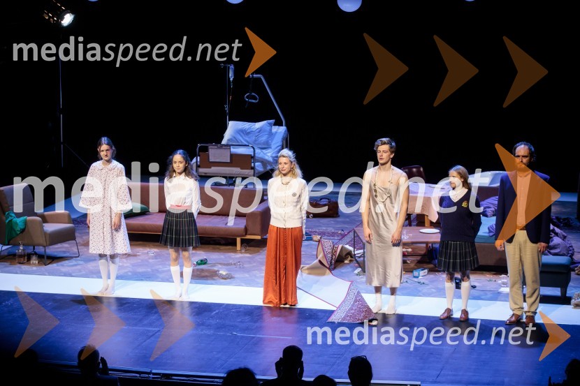  Lucija Harum, igralka;  Lara Wolf Završnik, igralka;  Tjaša  Železnik, igralka;  Matej Zemljič, igralec;  Ana Pavlin, igralka;  Gregor Gruden, igralecTa obraz, premiera drame