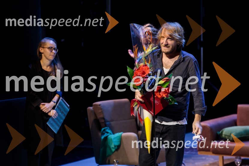  Maja Šučur;  Matej Puc, igralecTa obraz, premiera drame