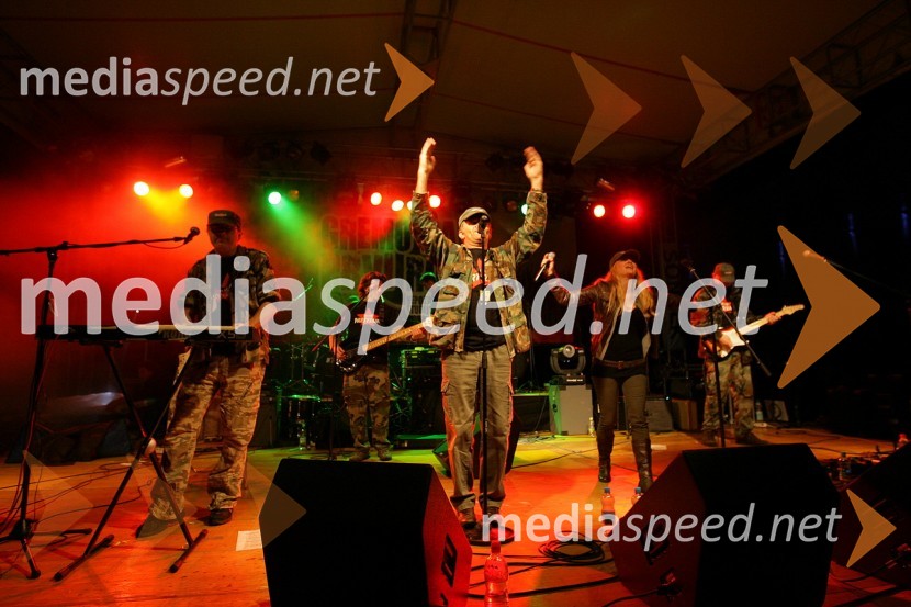 Skupina Rock PartyzaniGremo na prvi rok, koncert Univerze v Mariboru