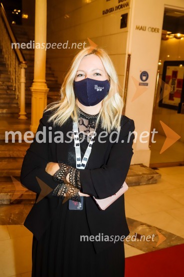  Daša Šprinčnik, izvršna producentka in odnosi z javnostmi FBSPodelitev Borštnikovega prstana Petru Boštjančiču, 55. Borštnikovo srečanje