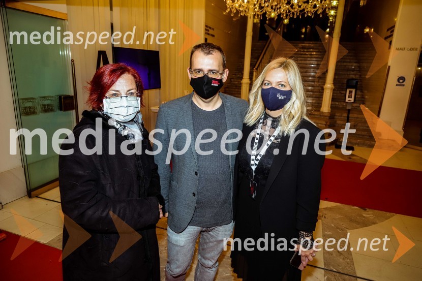  Brigita Mohorič, Radio Maribor;  Alan Kavčič, predstavnik za odnose z javnostmi SNG Maribor;  Daša Šprinčnik, izvršna producentka in odnosi z javnostmi FBSPodelitev Borštnikovega prstana Petru Boštjančiču, 55. Borštnikovo srečanje