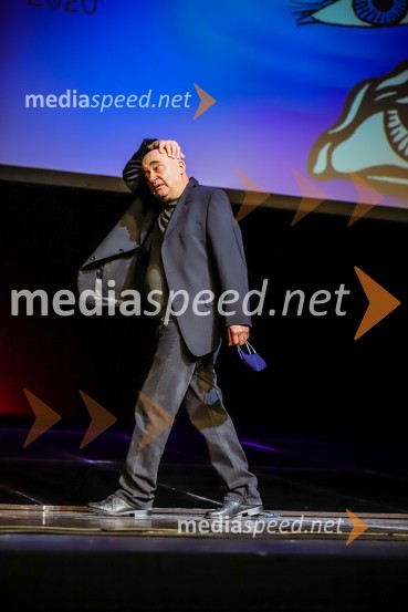  Peter Boštjančič, igralecPodelitev Borštnikovega prstana Petru Boštjančiču, 55. Borštnikovo srečanje