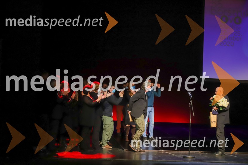  Peter Boštjančič, igralecPodelitev Borštnikovega prstana Petru Boštjančiču, 55. Borštnikovo srečanje