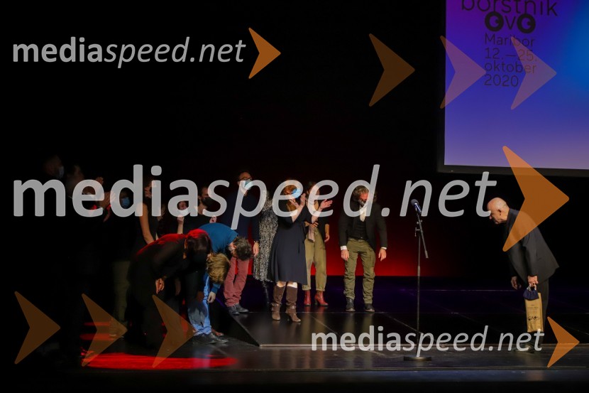  Peter Boštjančič, igralecPodelitev Borštnikovega prstana Petru Boštjančiču, 55. Borštnikovo srečanje