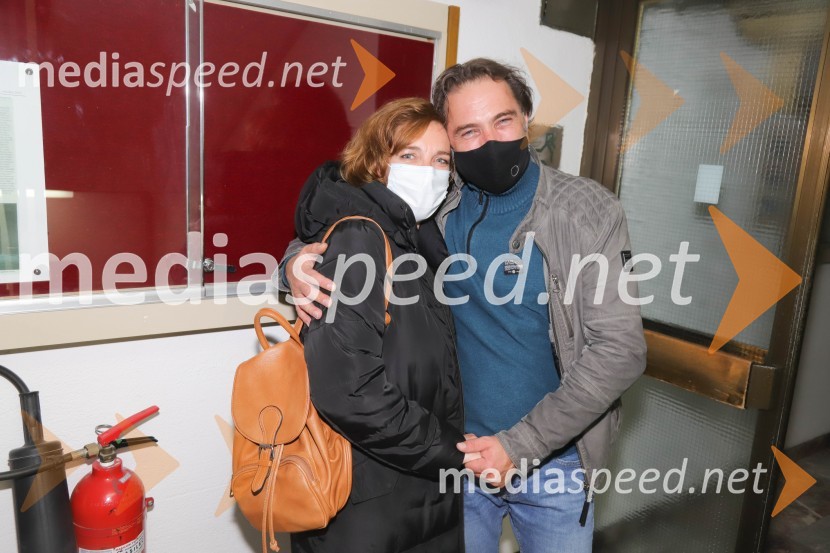  Maša Žilavec, igralka;  Gorazd Žilavec, igralecPodelitev Borštnikovega prstana Petru Boštjančiču, 55. Borštnikovo srečanje