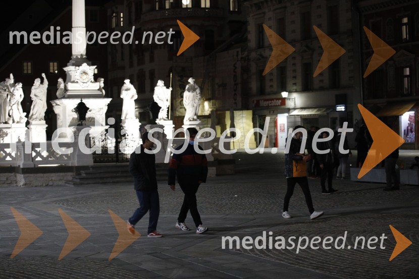 Protesti proti policijski uri v Mariboru