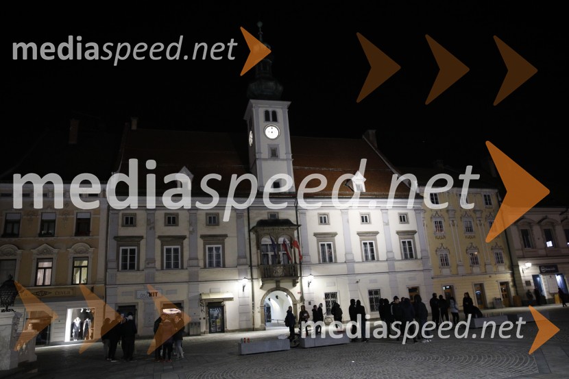 Protesti proti policijski uri v Mariboru