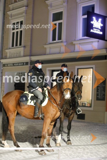 Protesti proti policijski uri v Mariboru