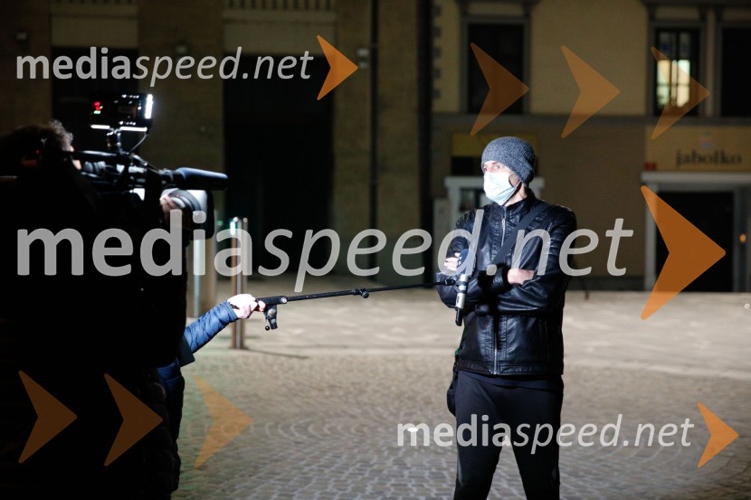 Protesti proti policijski uri v Mariboru