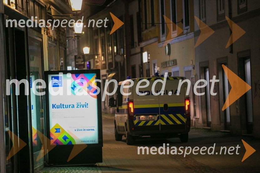 Protesti proti policijski uri v Mariboru