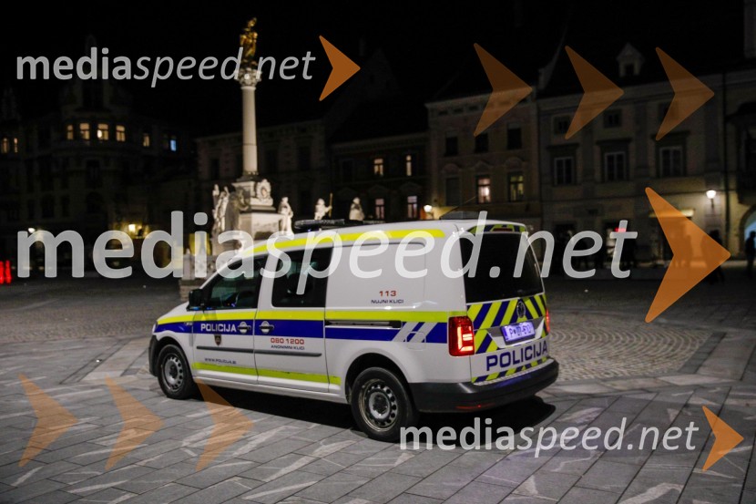 Protesti proti policijski uri v Mariboru