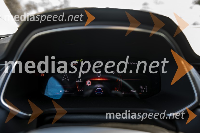 Renault Captur, mediaspeed test