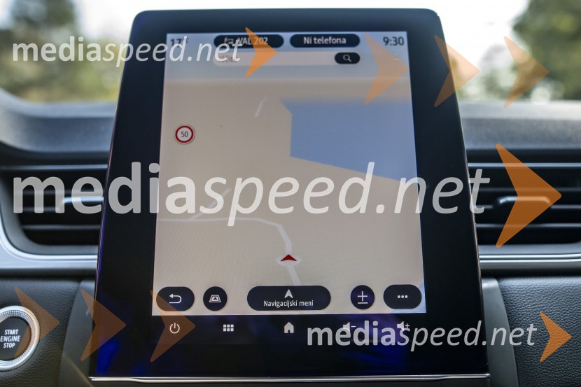 Renault Captur, mediaspeed test