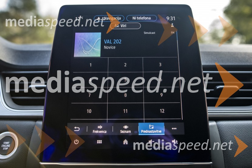 Renault Captur, mediaspeed test