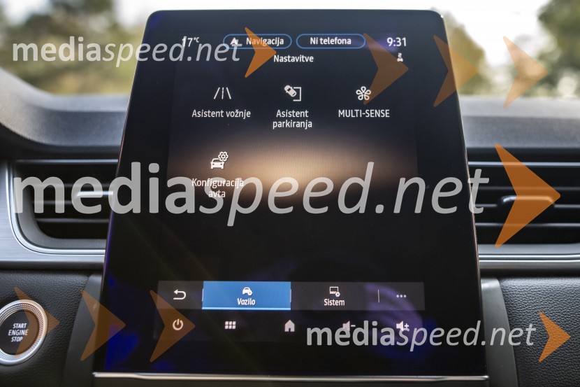 Renault Captur, mediaspeed test