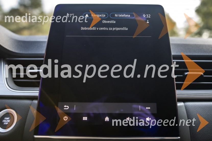 Renault Captur, mediaspeed test