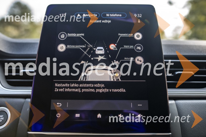 Renault Captur, mediaspeed test