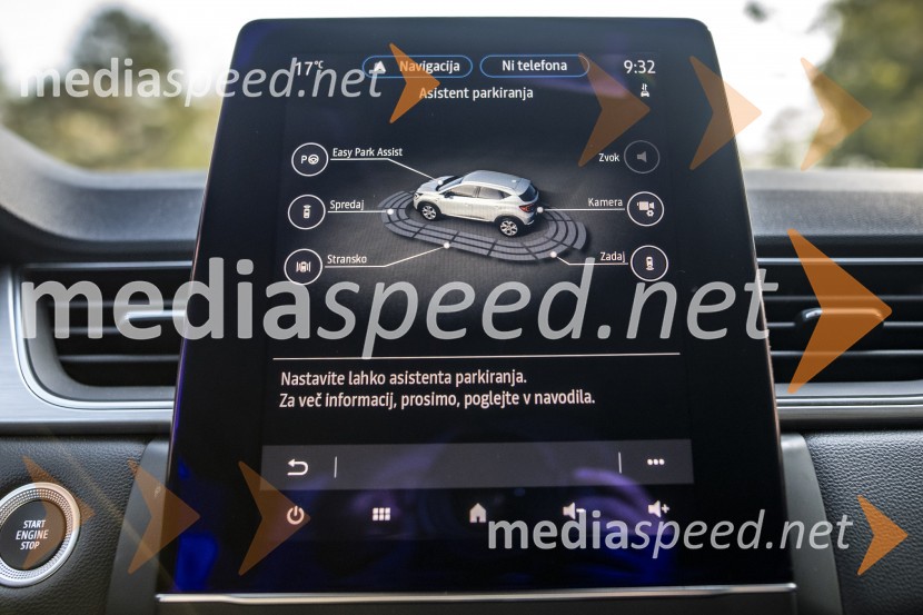 Renault Captur, mediaspeed test