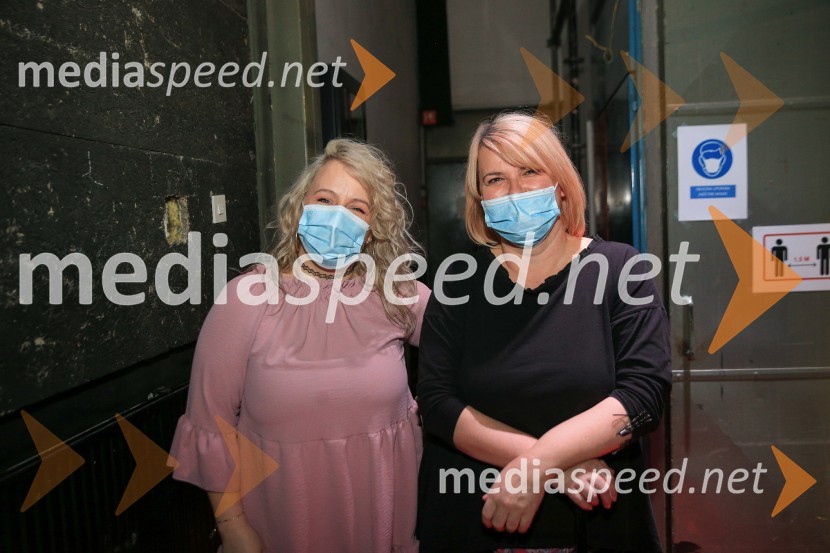 Nanine pesmi, backstage snemanja predstave v SNG Maribor