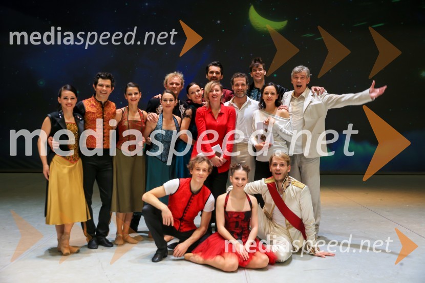 Nanine pesmi, backstage snemanja predstave v SNG Maribor