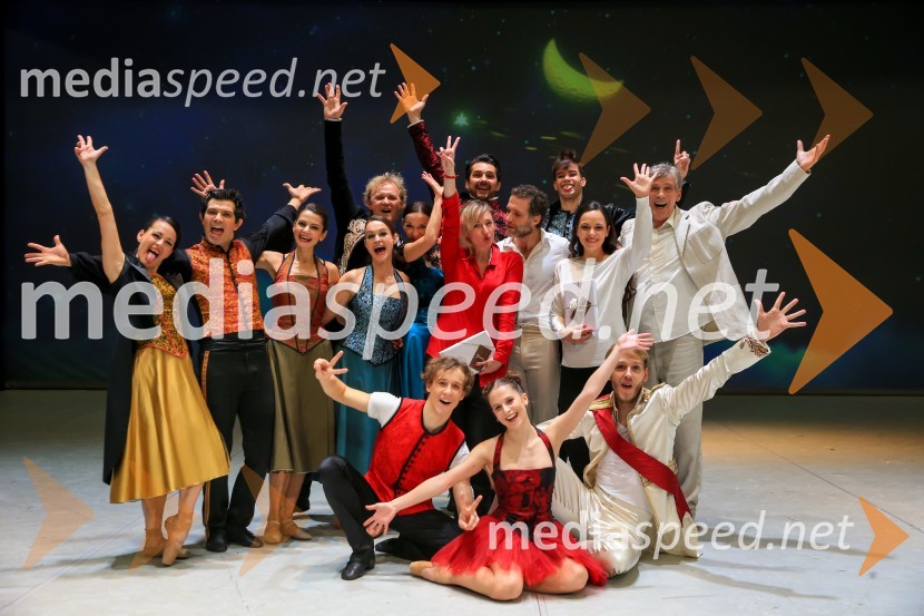 Nanine pesmi, backstage snemanja predstave v SNG Maribor