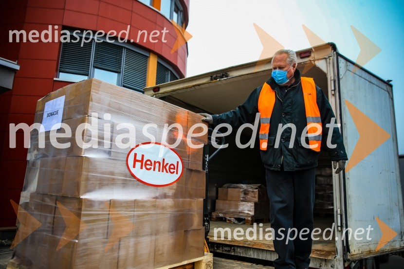 Henkel predstavil prvi električni dostavnik in doniral CSD Maribor