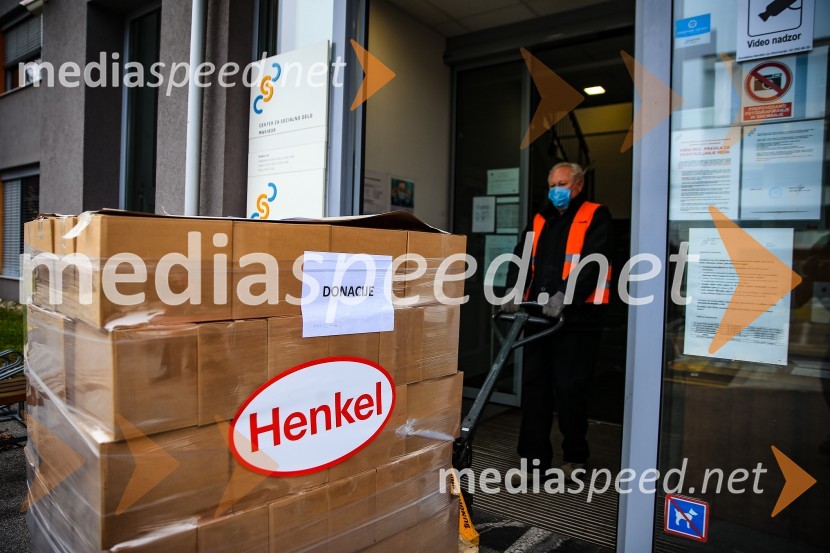 Henkel predstavil prvi električni dostavnik in doniral CSD Maribor
