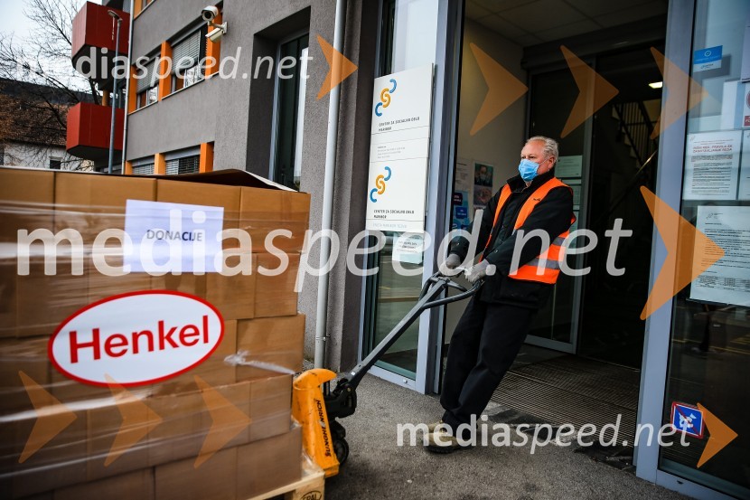 Henkel predstavil prvi električni dostavnik in doniral CSD Maribor