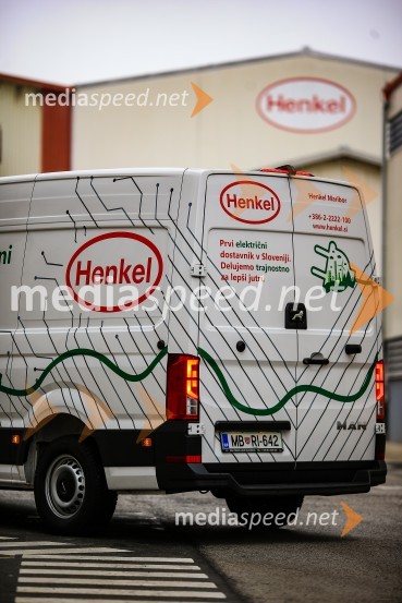 Henkel predstavil prvi električni dostavnik in doniral CSD Maribor