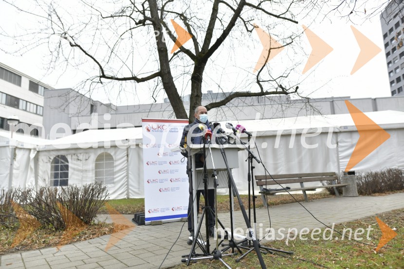  Janez Janša, predsednik vlade RSV Sloveniji pričetek cepljenja proti novemu korona virusu Covid19