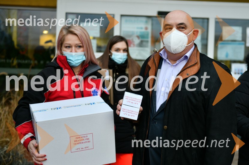 dr.med. Jožef Kramberger, direktor, ZD LenartV Sloveniji pričetek cepljenja proti novemu korona virusu Covid19