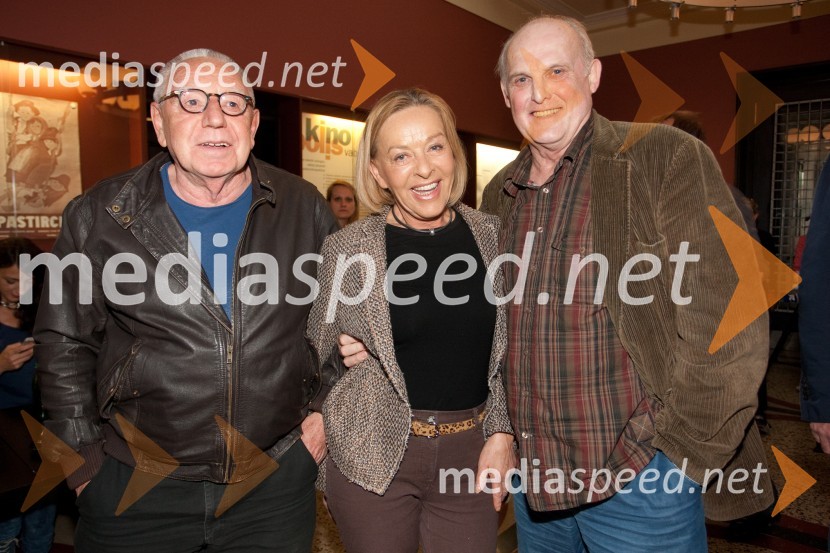  Dušan Jovanović, režiser, 1939 - 2021;  Milena  Zupančič, igralka;  Radko  Polič, igralecDušan Jovanović, dramatiku in režiserju v spomin