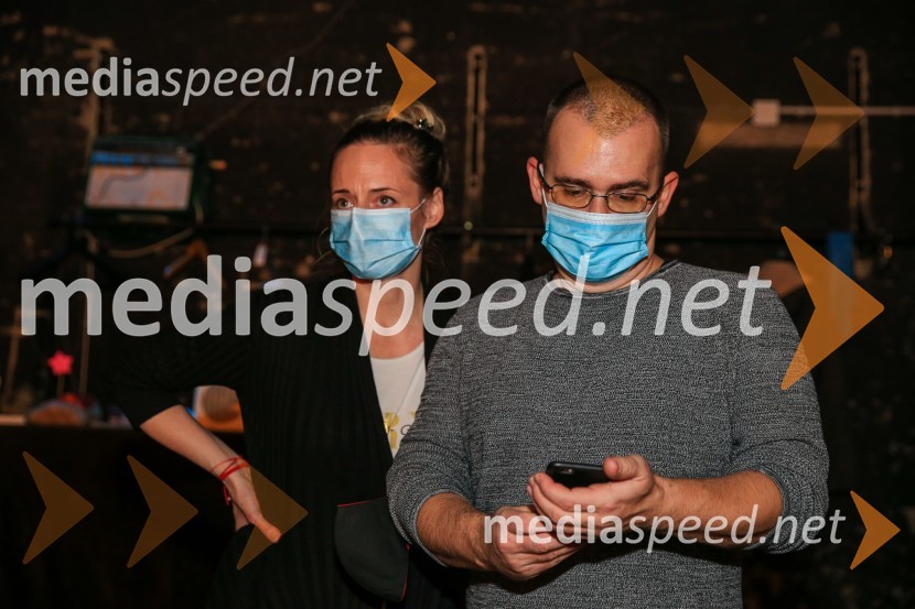  Valentina Turcu, koreografinja in baletna solistka;  Alan Kavčič, predstavnik za odnose z javnostmi SNG MariborBaletni gala SNG Maribor