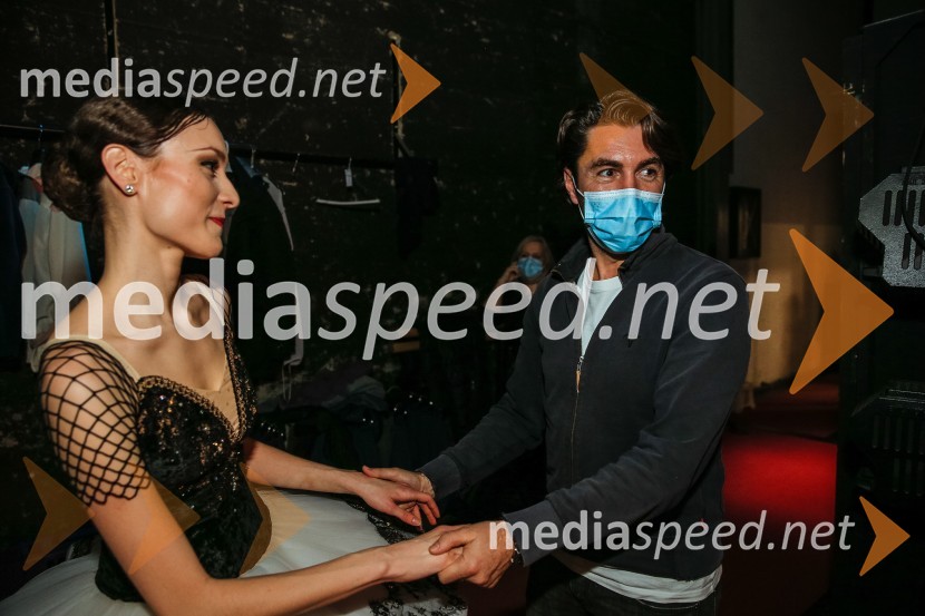  Monja Obrul, baletna plesalka;  Edward Clug, umetniški direktor, Balet SNG MariborBaletni gala SNG Maribor