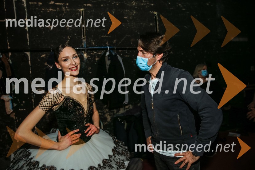  Monja Obrul, baletna plesalka;  Edward Clug, umetniški direktor, Balet SNG MariborBaletni gala SNG Maribor