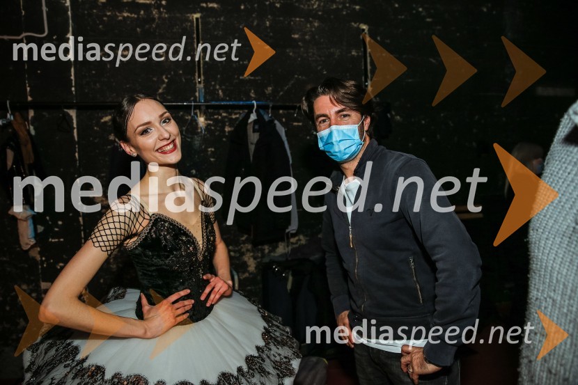  Monja Obrul, baletna plesalka;  Edward Clug, umetniški direktor, Balet SNG MariborBaletni gala SNG Maribor