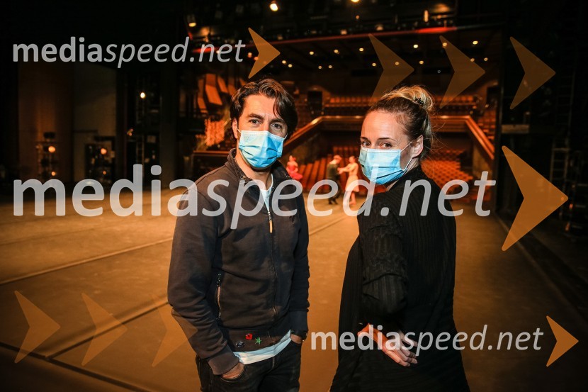  Edward Clug, umetniški direktor, Balet SNG Maribor;  Valentina Turcu, koreografinja in baletna solistkaBaletni gala SNG Maribor