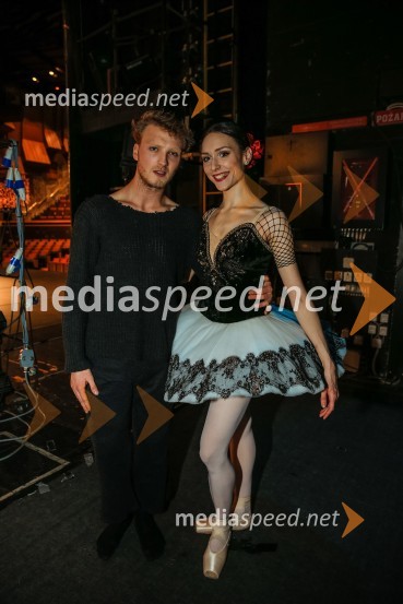  Luka  Ostrež, baletni plesalec;  Monja Obrul, baletna plesalkaBaletni gala SNG Maribor