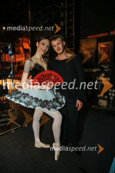 Monja Obrul, baletna plesalka;  Luka  Ostrež, baletni plesalecBaletni gala SNG Maribor