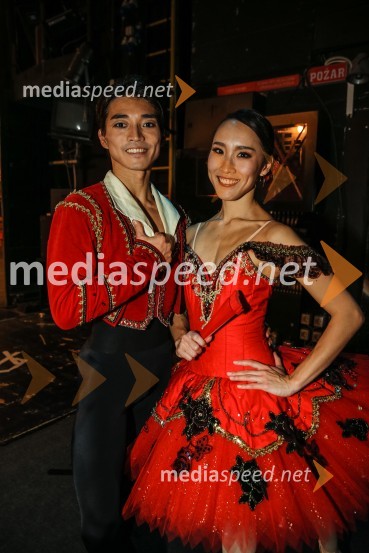  Yuya Omaki, baletni solist;  Asami Nakashima, baletna solistkaBaletni gala SNG Maribor