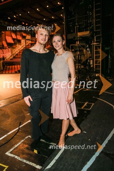  Luka  Ostrež, baletni plesalec;  Evgenija Koškina, baletkaBaletni gala SNG Maribor